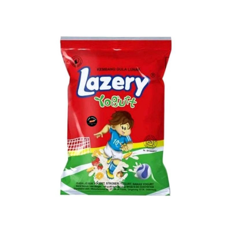 

Permen Lazery Yogurt 100gr - 1pack isi 40butir Permen Yogurt Permen Lunak Lazery Permen Lazery Yogurt Bag 100gr