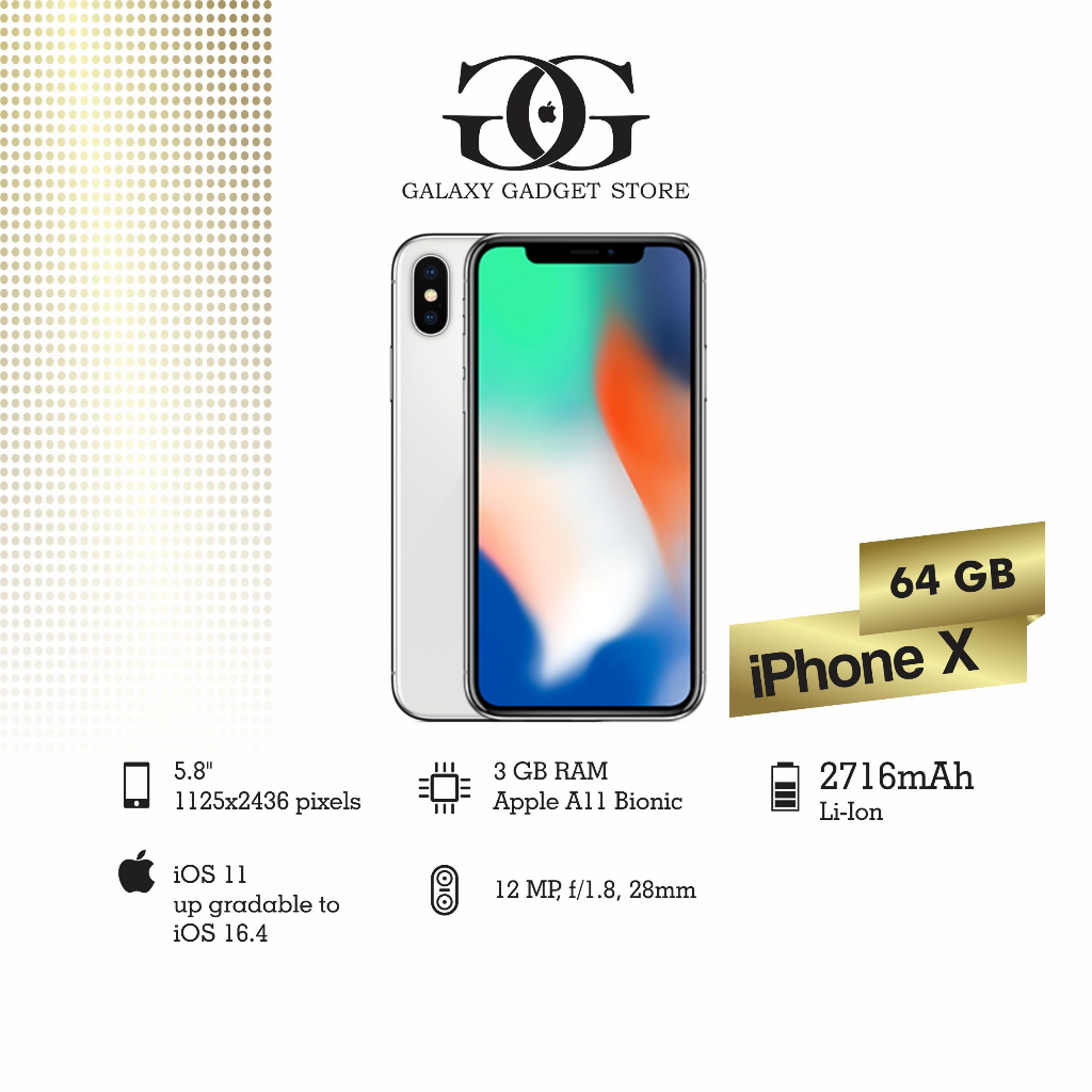 Apple iPhone X SECOND FULLSET (ALL PROVIDER)