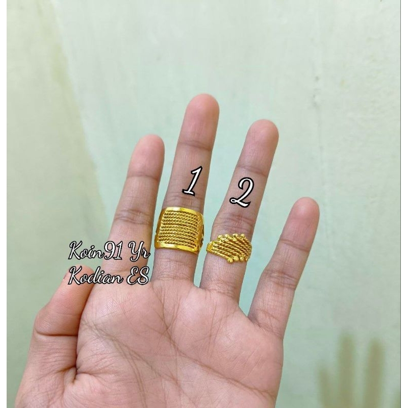 cincin koin91 lilit gerbang dan kipas wrn 24k