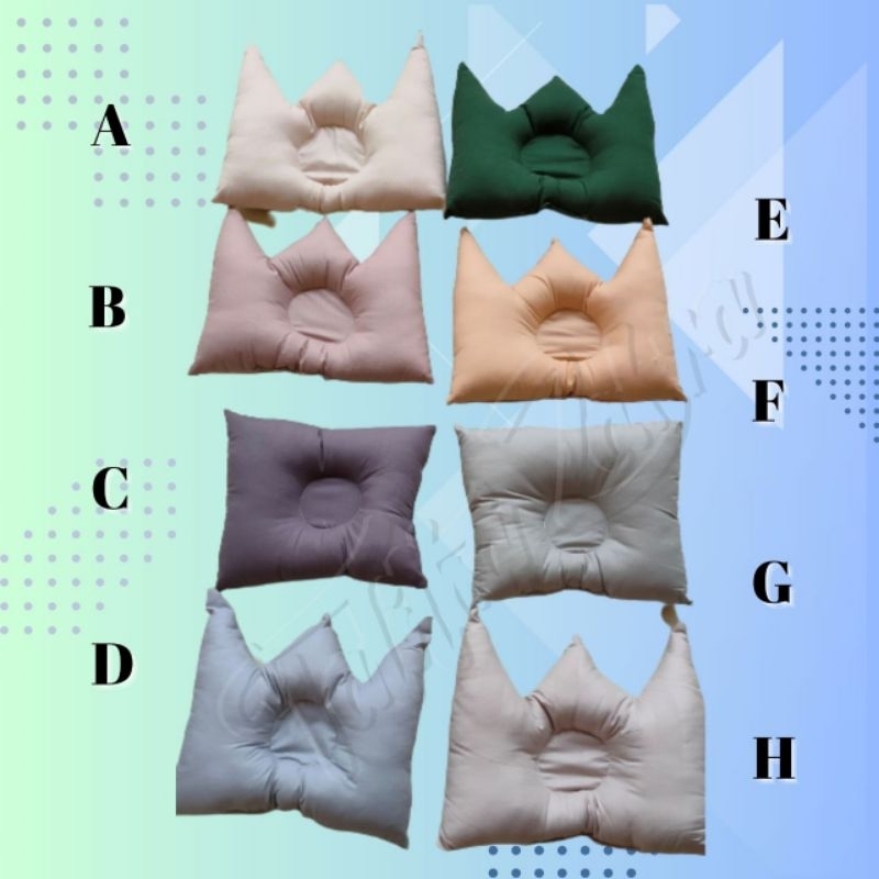 BANTAL BAYI PEANG Polos - BANTAL BAYI ANTI PEYANG