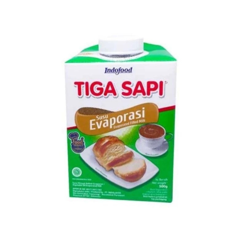 

Susu Tiga Sapi Evaporasi 500gr