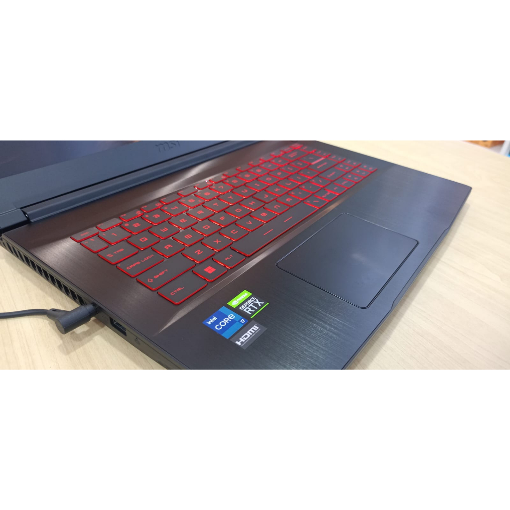 LAPTOP GAMING MURAH MSI GF63 THIN 11SC INTEL I5 11400H RAM 32GB 1TB SSD GTX1650 MAX Q 4GB FHD IPS BACKLIT 60HZ WINDOWS 11