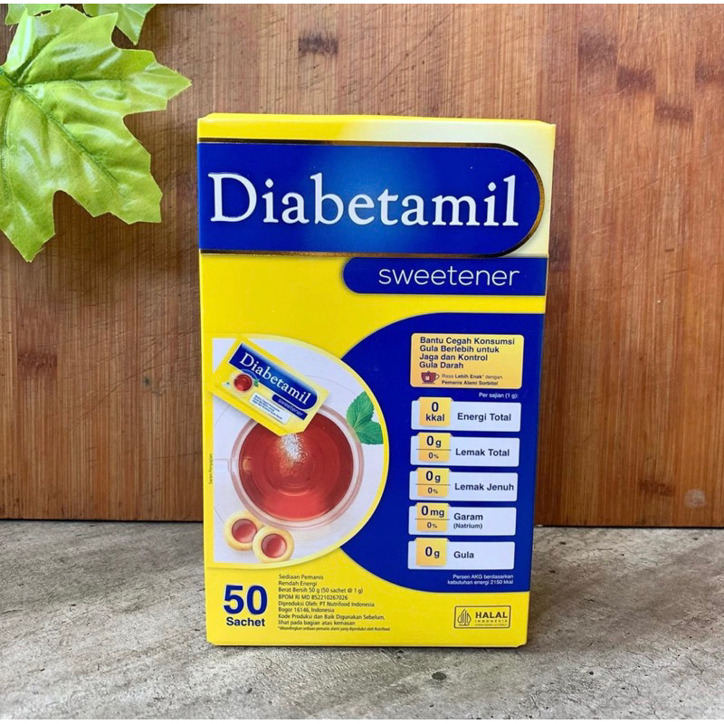 

Diabetamil Sweetener 50 sachet [50gr]