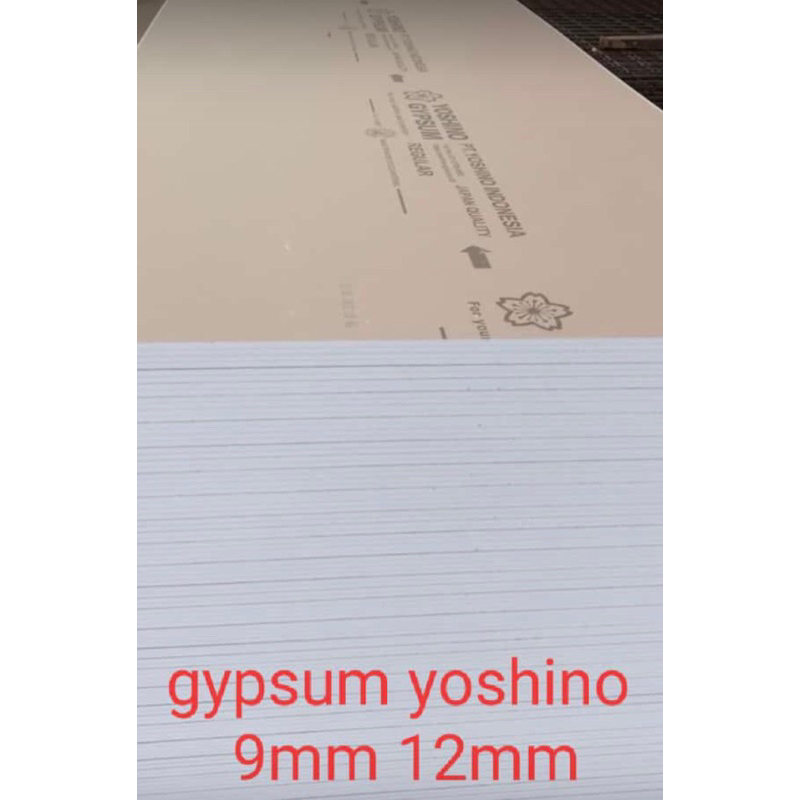 Gypsum Jayaboard 9mm dan 12mm