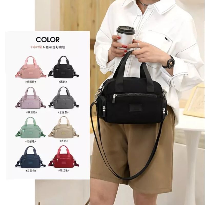 ORIGINAL Tas Selempang Wanita COLORFUL FOX Import KOREA Elegan Design Terbaru