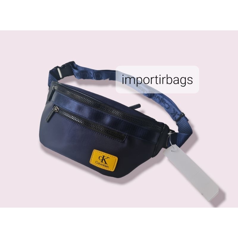 Waits bag Pria Original Impor bahan waterproof Tas Pinggang Tas Selempang pria