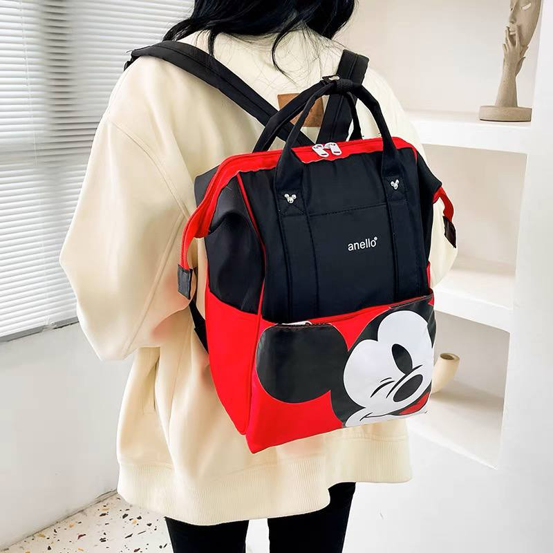 7005 Tas Mickey Backpack Ransel Import Wanita Kekinian