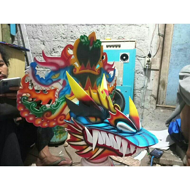 Barongan Devil mainan anak anak