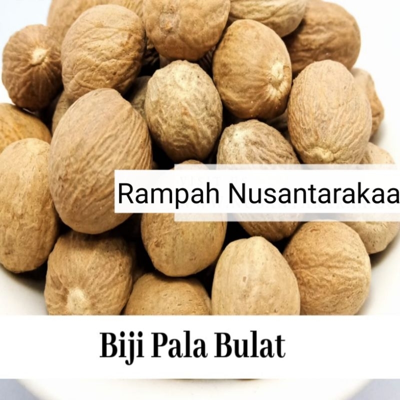 

Biji pala bulat kemasan 500 gram