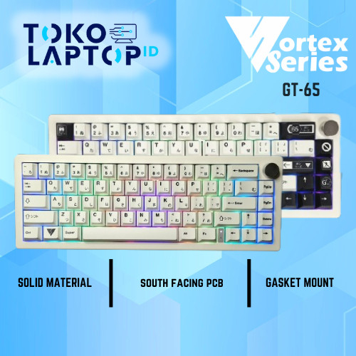 VortexSeries GT65 / GT-65 Japan Sign Road Series Wireless Mechanical Gaming Keyboard