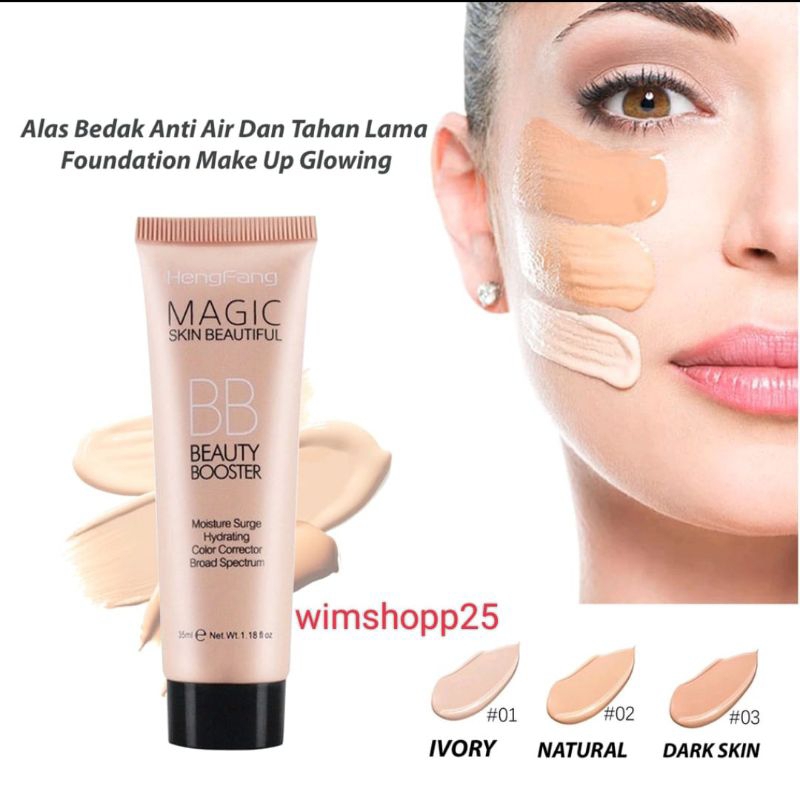 HENGFANG MAGIC SKIN FOUNDATION/BB CREAM KOREA WATERPROOF