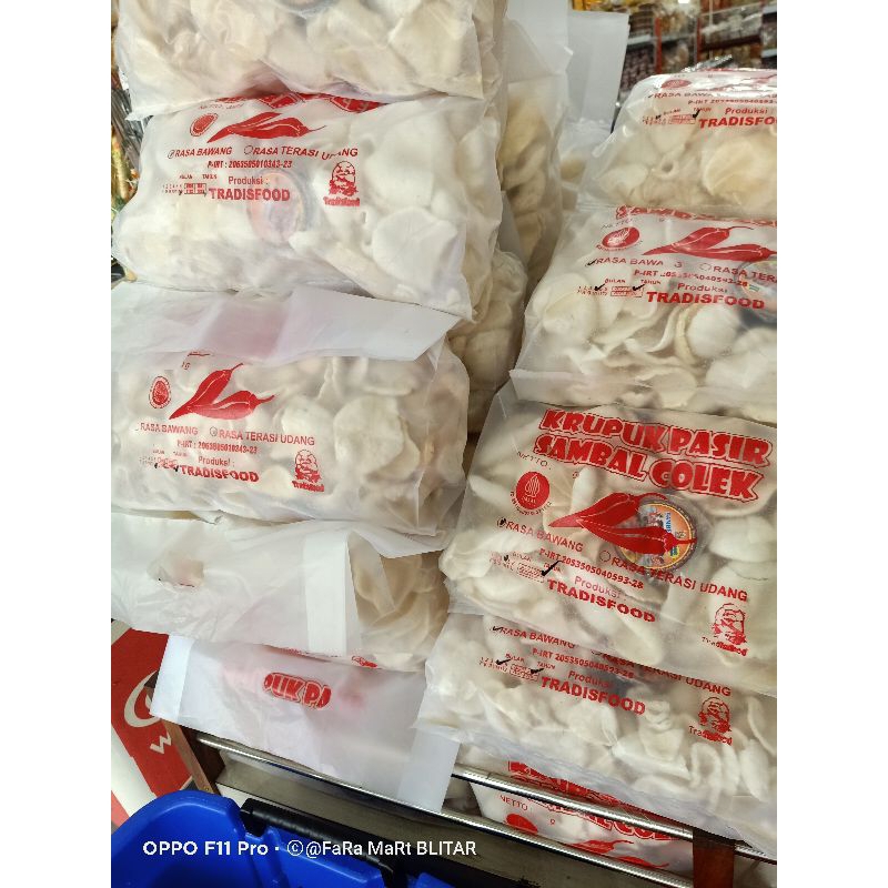 

KERUPUK PASIR SAMBAL COLEK KHAS BLITAR