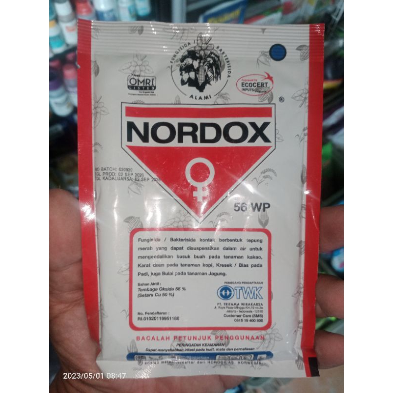 Fungsida/Bakterisida NORDOX 56 WP