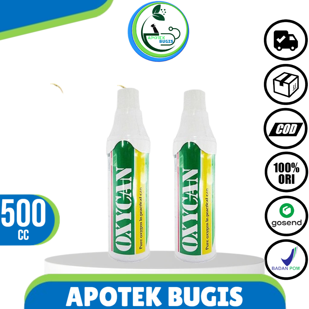 Oxycan Regular Hijau / Oksigen / Sesak Nafas / Asma / Gangguan Pernafasan / Alat Bantu Kesehatan