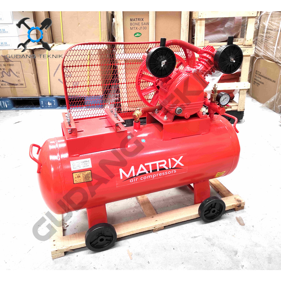 Kompresor Angin 1Hp 83L MATRIX MTX-2065 / Air Compressor Udara 1 Hp 83 Liter MTX 2065 MTX2065 MATRIX