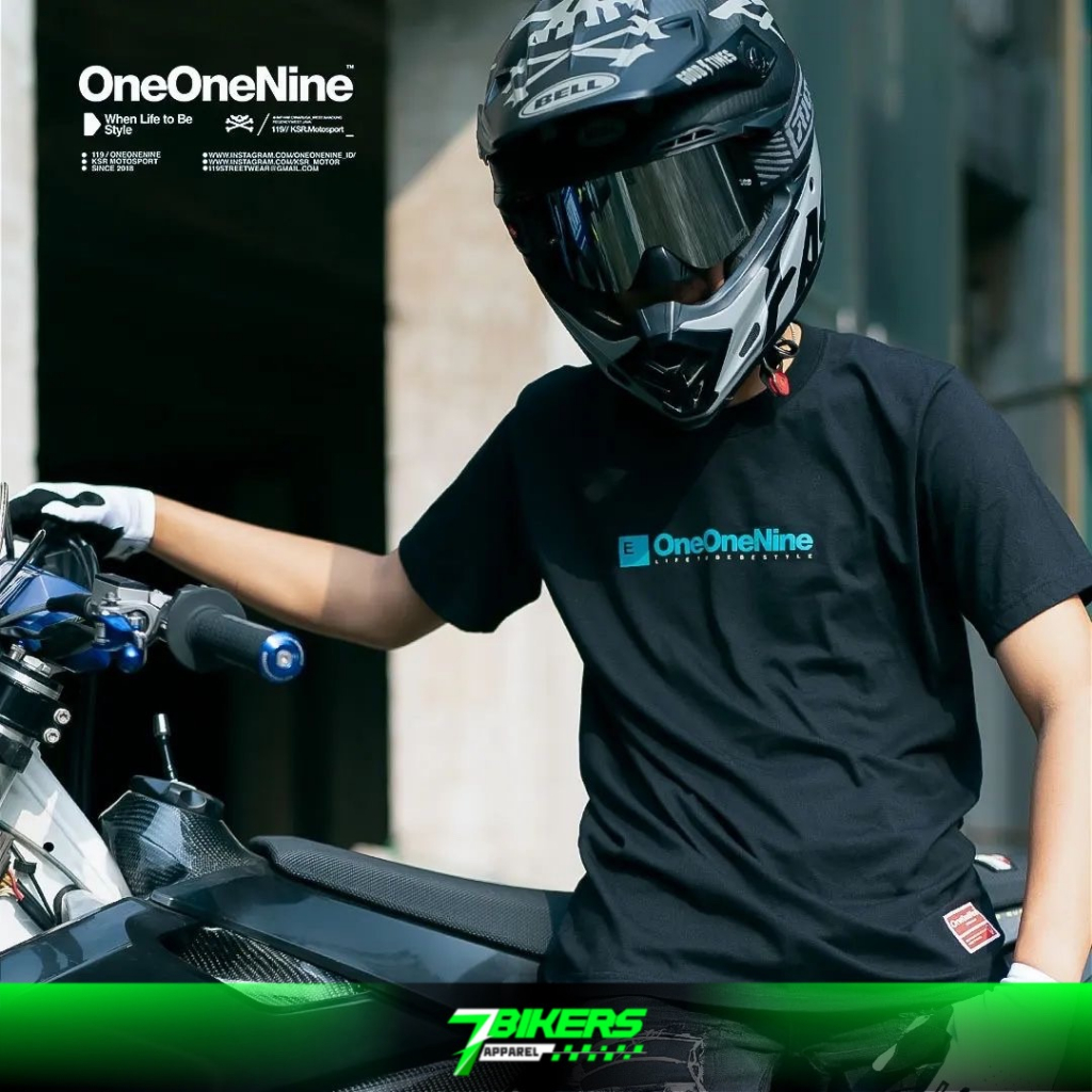 T-shirt Oneonenine.Id Lazy Boys Black