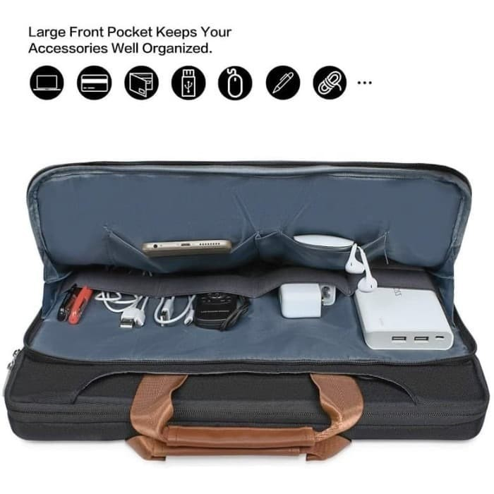 Tas Laptop mosiso SALE SISA STOK 14 - 15.6 inch Messenger Slim Case Bag