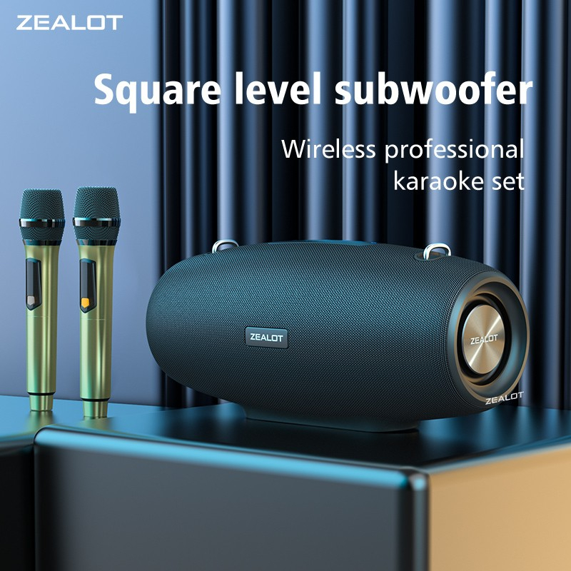 ZEALOT S67 Portable 60W Wireless Bluetooth Speaker Stereo with Mic