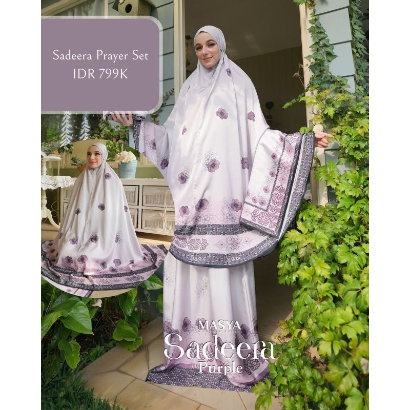 [MASYA]GAMIS SET TERBARU " SADEERA PRAYER SET " By Masya