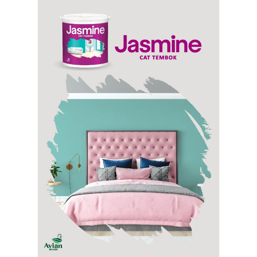 JASMINE Galonan 4.5KG Cat Tembok Dinding dan Plafon Interior Berkualitas Ekonomis
