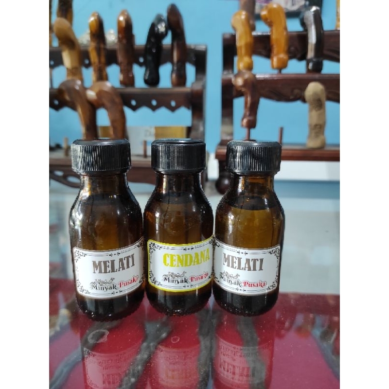 Minyak Pusaka aroma MELATI - CENDANA - CEMPAKA