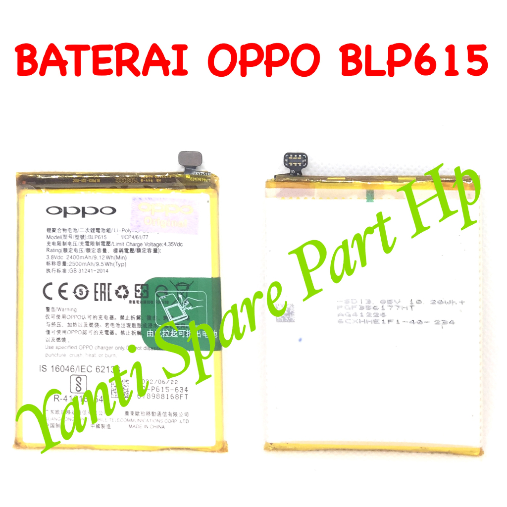 Baterai Oppo A37 Neo 9 BLP615 Original New