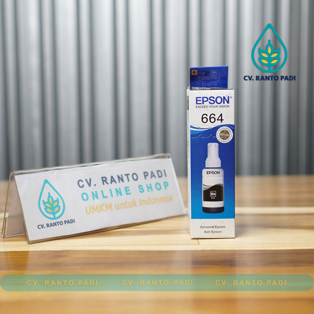 TINTA REFIL EPSON T6641 ORIGINAL