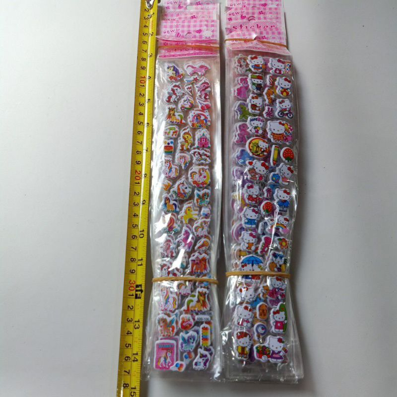 

20 pcs Stiker timbul Panjang Grosir