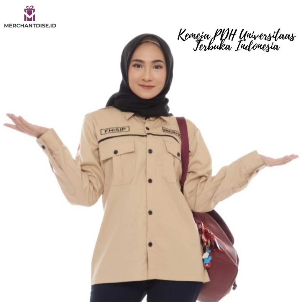 PRE ORDER Kemeja PDH UNIVERSITAS TERBUKA