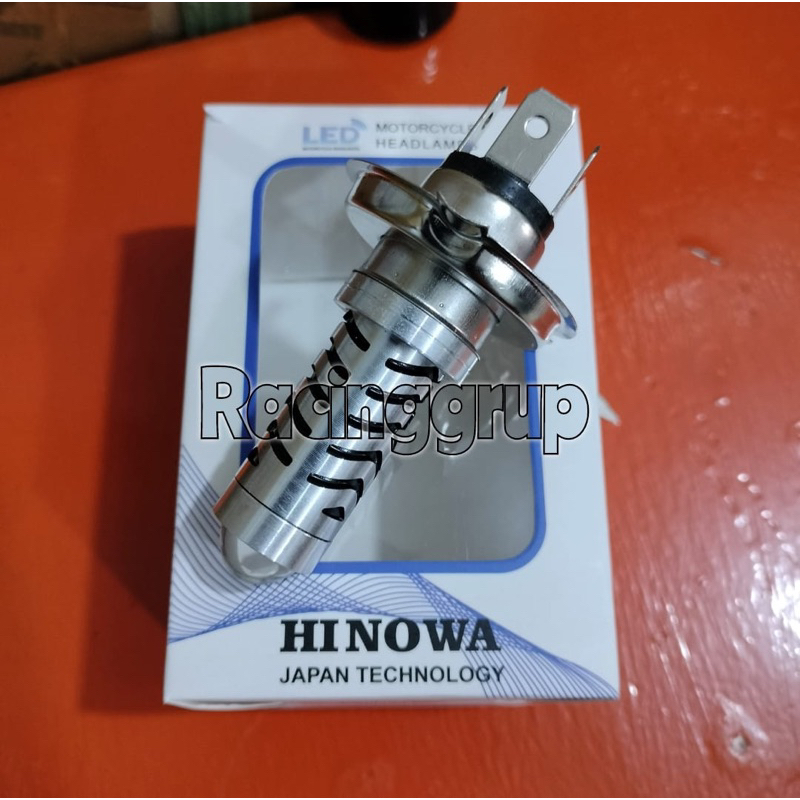 promo Lampu utama Led H4 laser jauh dekat putihkuning senja biru