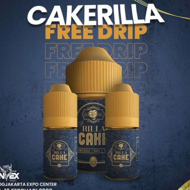 Cakerilla Special Sweet Creamy Cake 60ML by IJC x Hero57 Berpita Cukai