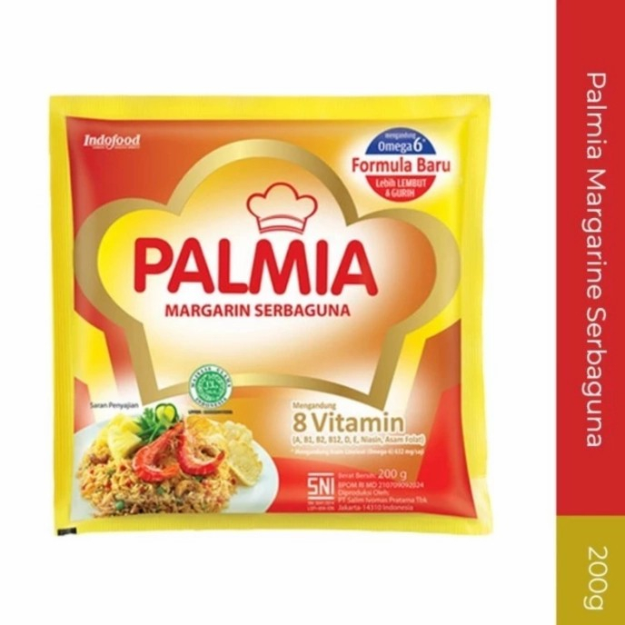 MURAH  PALMIA Halal Butter Margarine Mentega 200 Gram