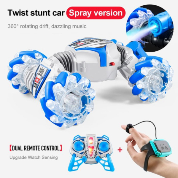 

Promo Mainan Anak Laki-Laki Remote Control Twist Gesture Spray Remote Sensor - Biru Putih Diskon
