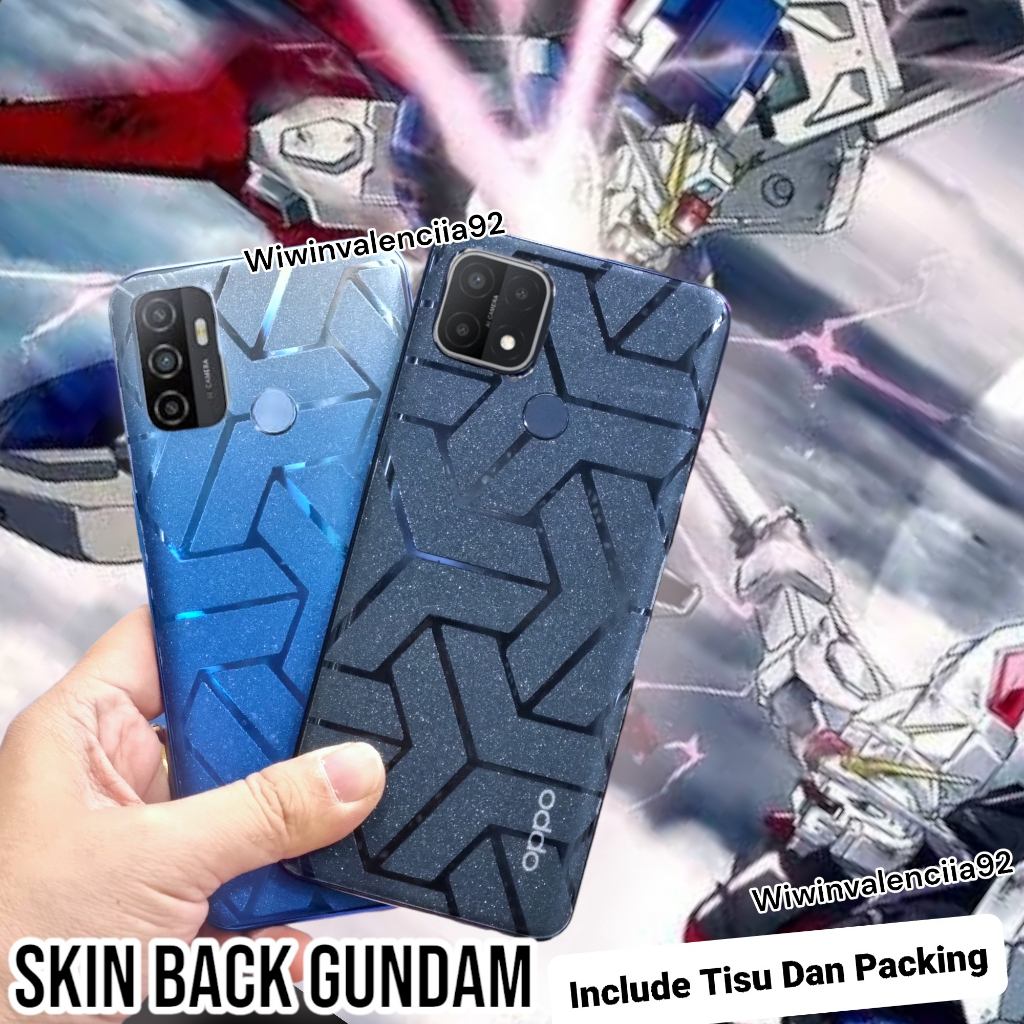 SKIN GUNDAM Carbon Belakang INFINIX Hot 60i 60 Pro 50 Pro+ 50i 40 40i 30 30i 30Play 20-5G 20i 20s 12