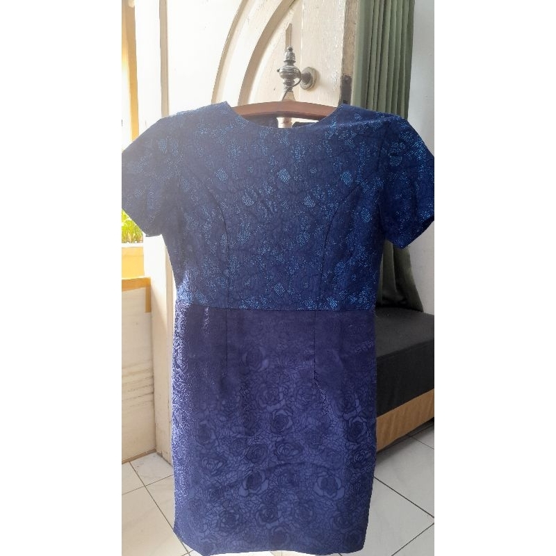 Dress biru dongker
