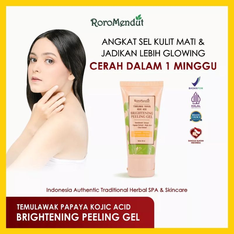 Roro Mendut Peeling Gel | Peeling Wajah | Peeling Badan Herbal
