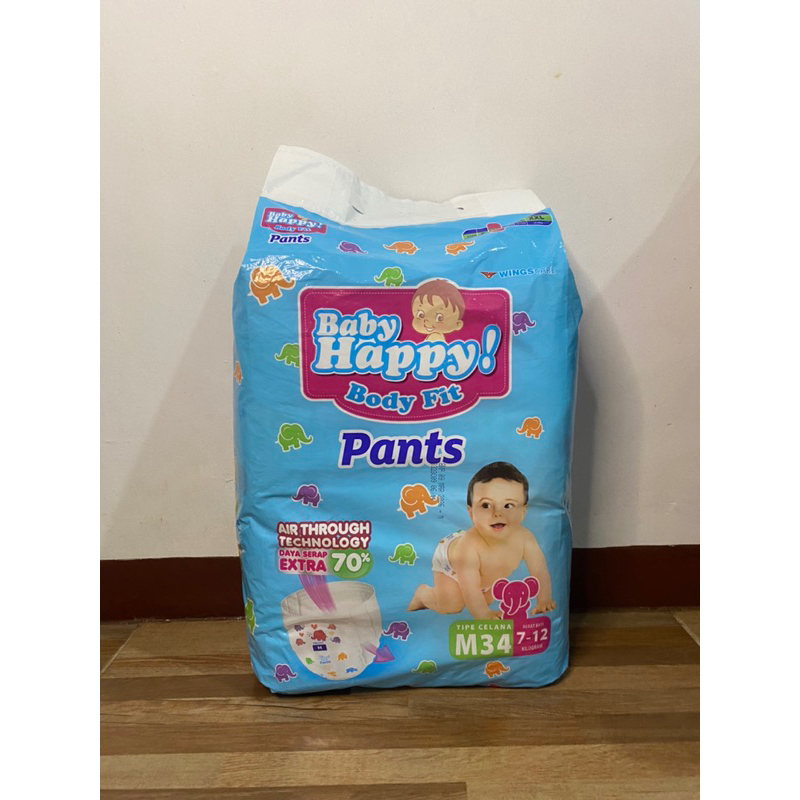 Baby Happy Pants Popok Bayi Ukuran M/L/XL