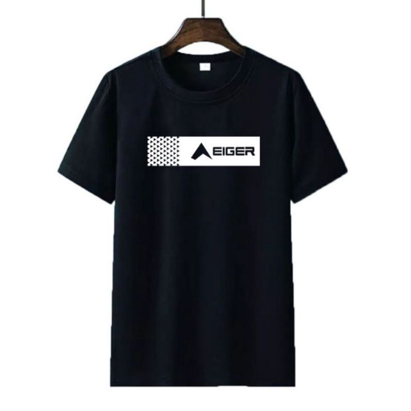 kaos distro variasi Eiger hitam