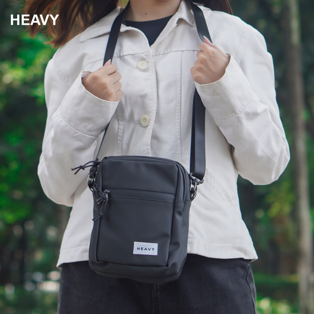 Tas Selempang Slingbag Pria | Heavy Rush Bag | Tas Selempang Bahu Pria Heavy Premium Waterproof