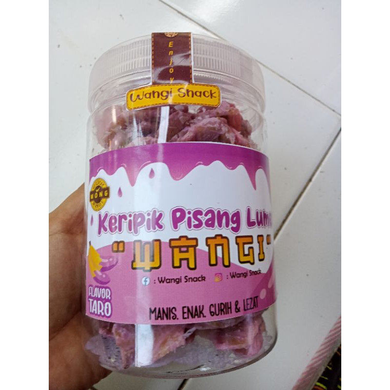 

keripik pisang wangi lumer 250 gr