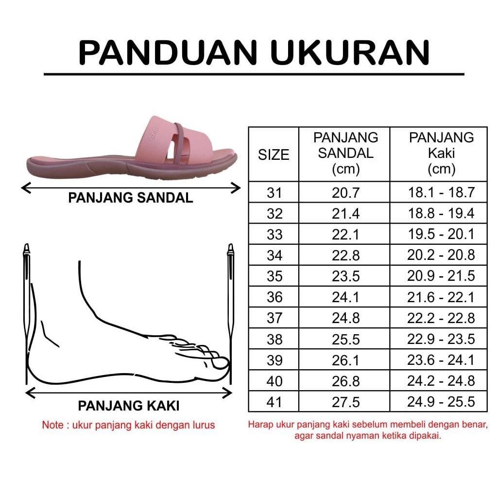 Camou Sendal - LILOU All Varian Sandal Slide Slop Wanita Bahan Full Karet Anti Slip Licin Tali Kuat Tidak Mudah Putus Tersedia Ukuran 36-40