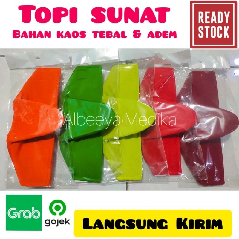 Topi Sunat/ Topi Khitan Anak/ Jugang Pelindung Sunat PREMIUM