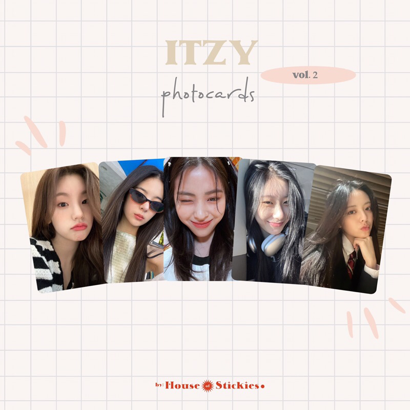 ITZY Unofficial Photocard Vol 2 (Gf Selca Edition)