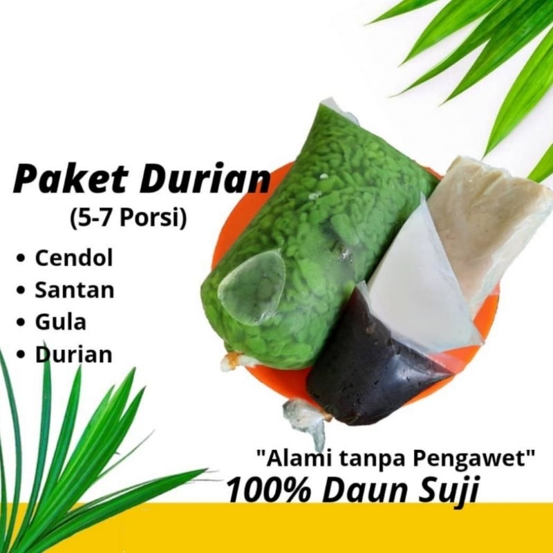 

Es Cendol Durian | cendol daun suji