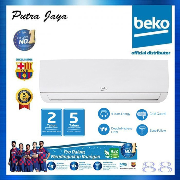 AC BEKO BSFSA 050 / BSFSA050 AC Split Standard 0.5PK / 1/2PK BSFSAN 050 / BSFSAN 051