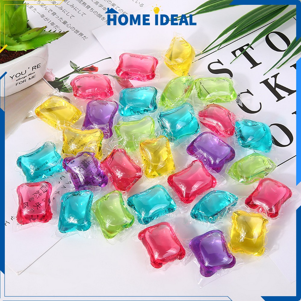 Sabun Butir Ajaib Sabun Cuci Baju Cair Isi 100PCS / Detergen Laundry Ball Sabun Liquid Laundry Gel S