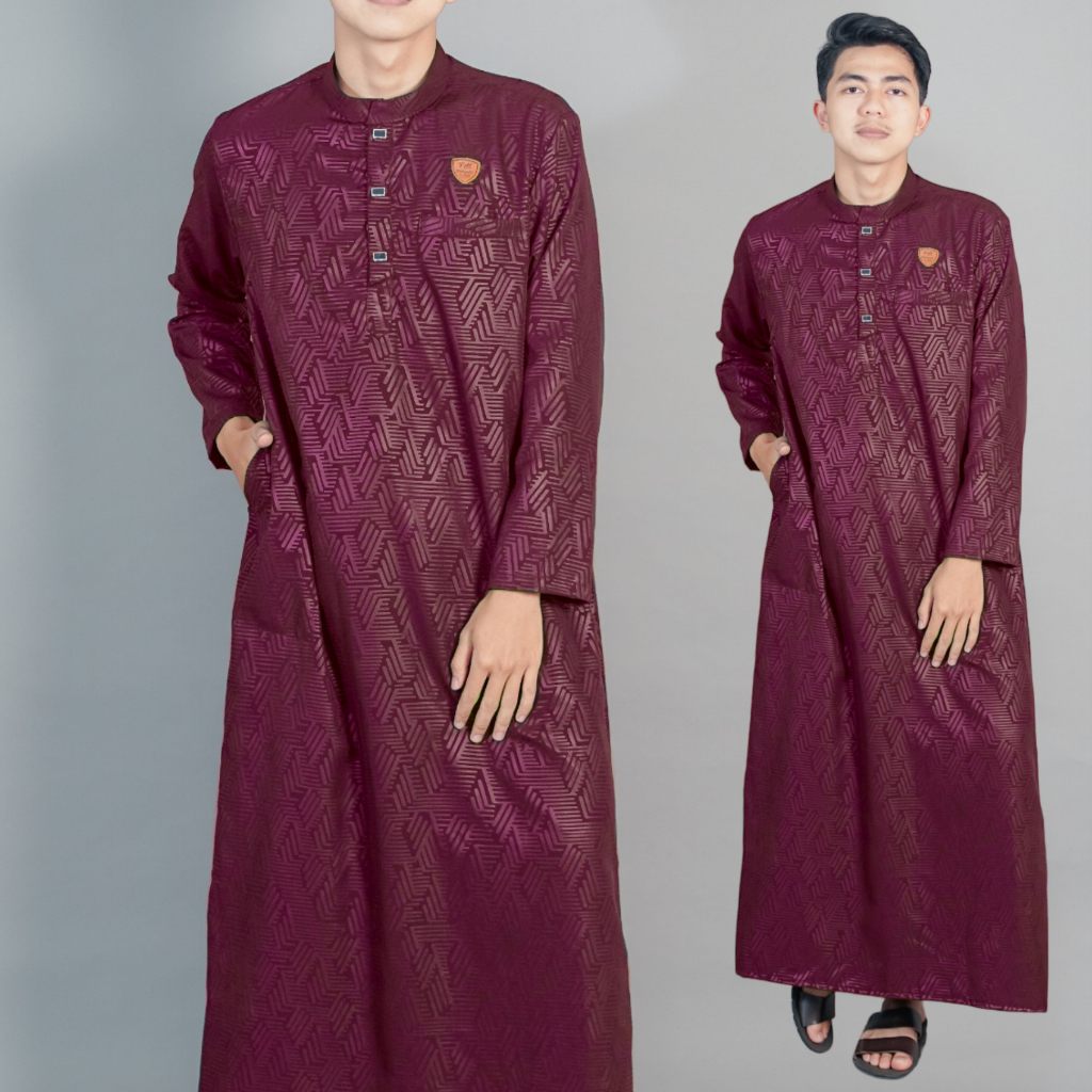 AL HURUMAT JUBAH  ORI EMBOS PRIA/gamis laki laki/busana muslim/jubah koko katun/baju kurta jubah