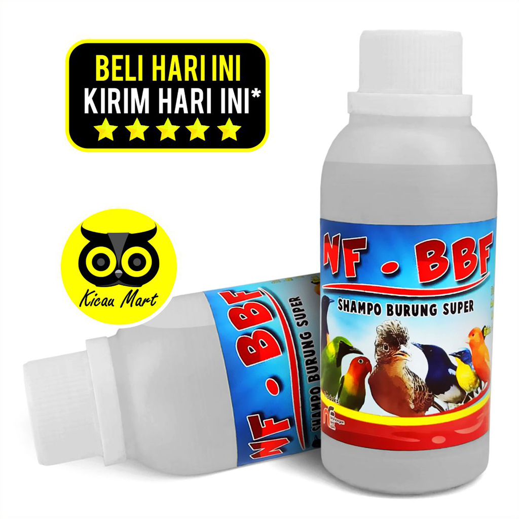 SHAMPO SUPER NF – BBF SAMPO MANDI BURUNG KENARI MURAI LOVEIRD OBAT PEMBASMI KUTU JAMUR KUTUAN SBRSBN