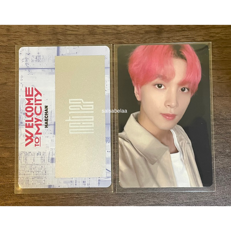 PC PHOTOCARD HAECHAN SCRATCH WTMC HAECHAN WTMC