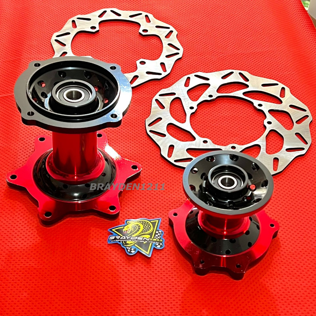 Tromol set crf 150 supermoto / tromol set crf 150 wilwood / tromol set  crf 150 36 hl